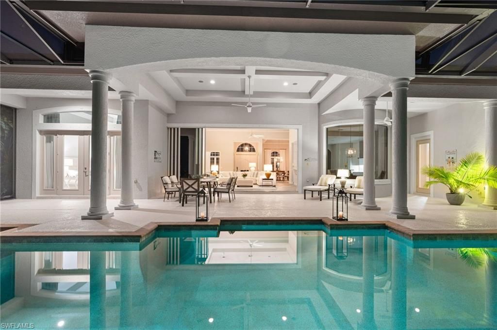 Interior, Pool, Recessed Lighting