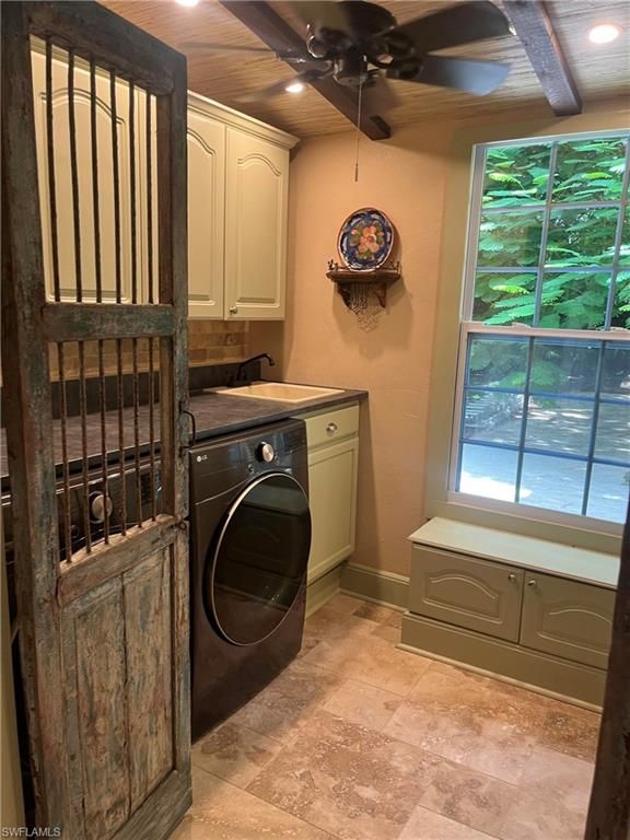 Interior, Recessed Lighting, Washer