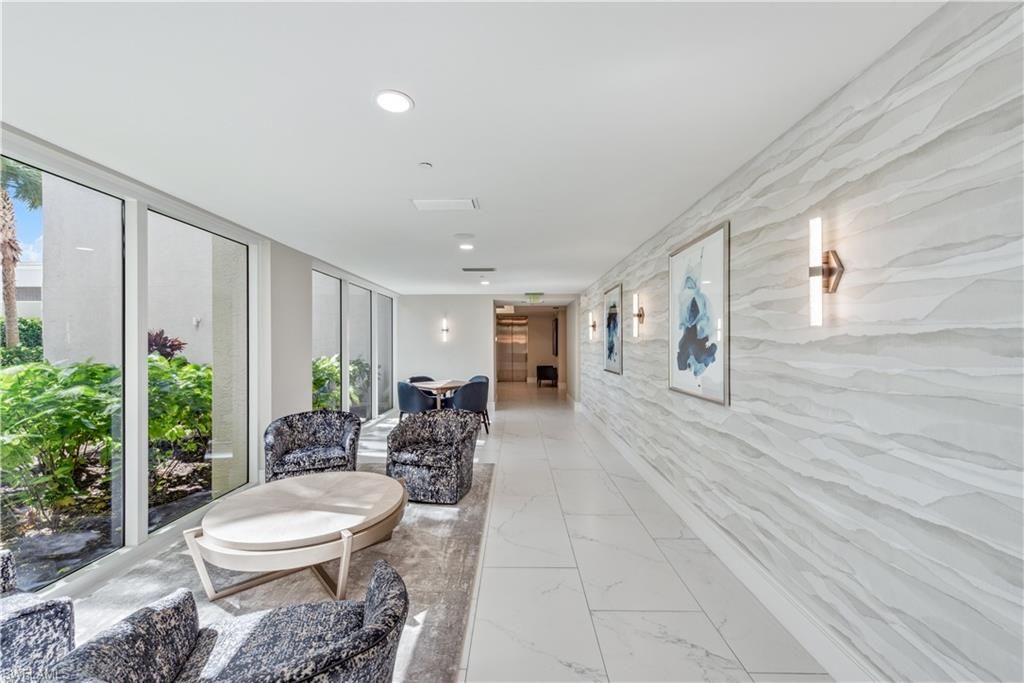 Interior, Marble, Recessed Lighting