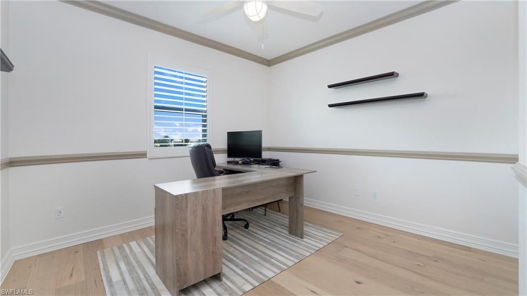 Home Office, Interior, Wood Texture Flooring