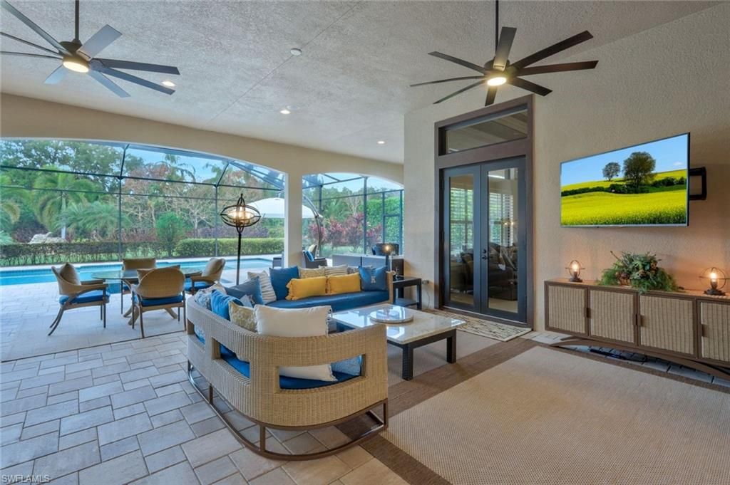 Dining room, Interior, Living room, Recessed Lighting, Sun Room