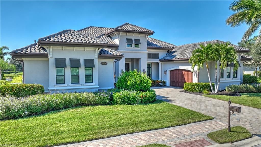 Attached, Backyard, Exterior, Facade, Mediterranean