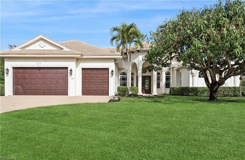 Attached, Backyard, Exterior, Facade, Mediterranean