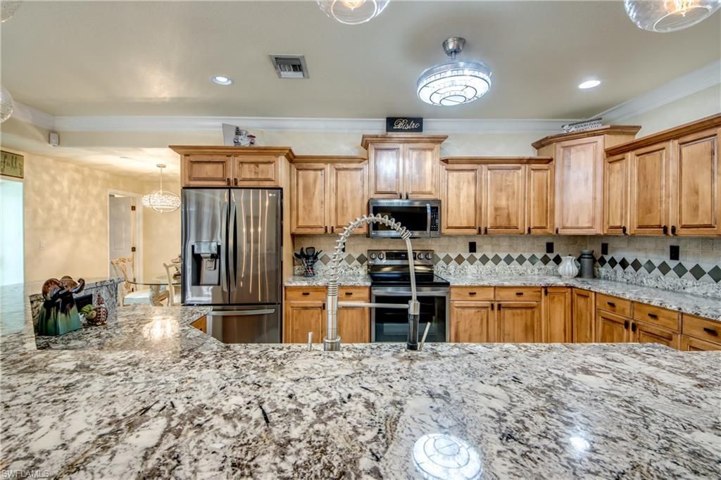Interior, Kitchen, Recessed Lighting, Stainless Steel Appliances