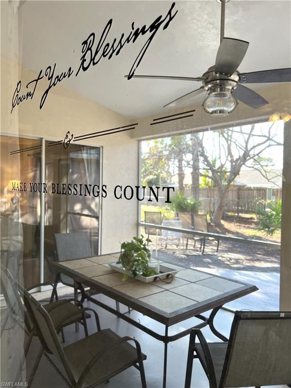 Dining room, Interior