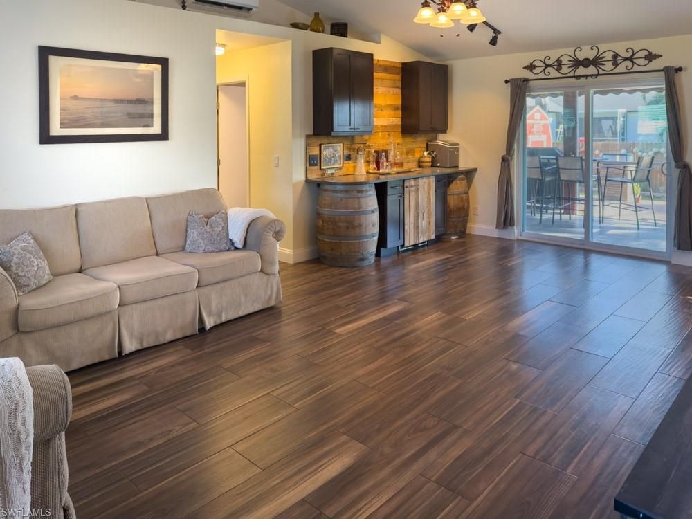 Interior, Kitchen, Living room, Wood Texture Flooring