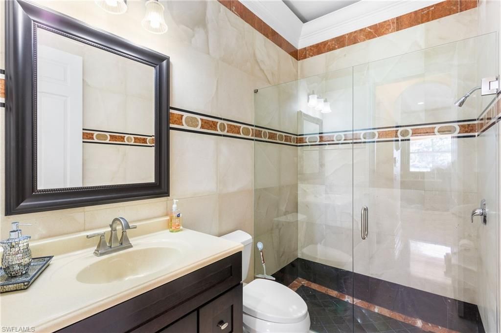 Bathroom, Glass Shower, Interior