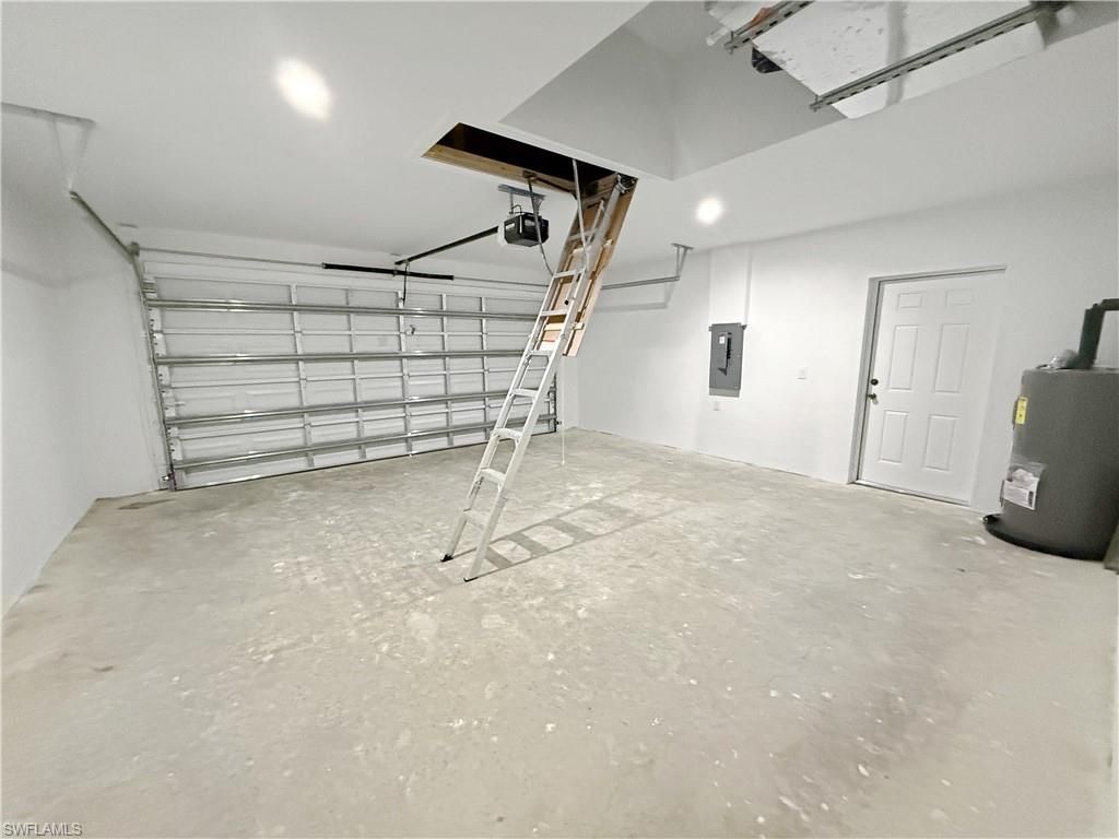 Garage, Interior, Recessed Lighting