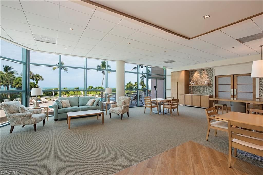 Dining room, Interior, Living room, Recessed Lighting, Wood Texture Flooring