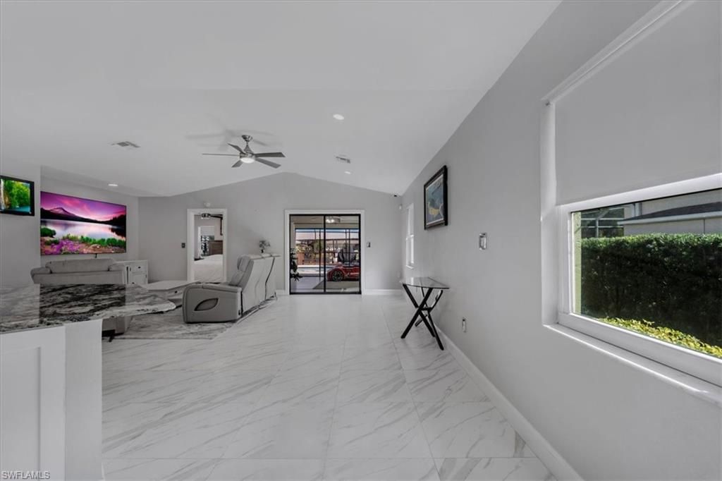 Interior, Living room, Marble, Recessed Lighting