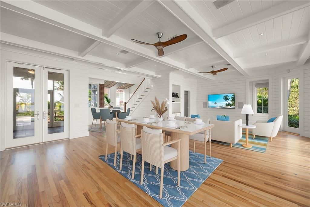 Dining room, Interior, Living room, Wood Texture Flooring
