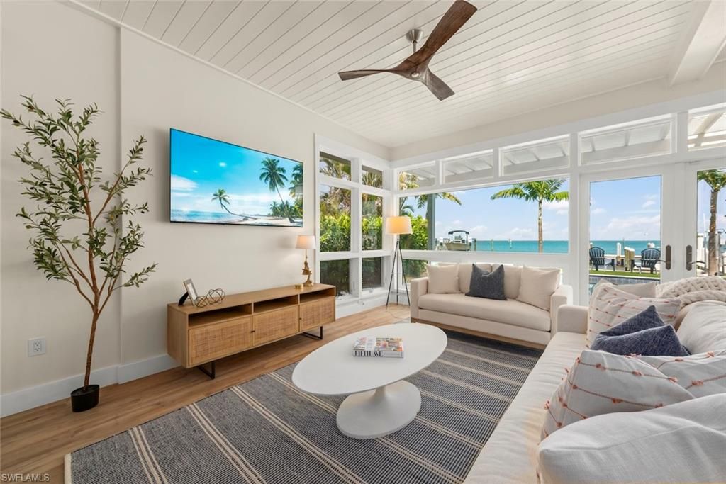 Interior, Living room, Water, Wood Texture Flooring