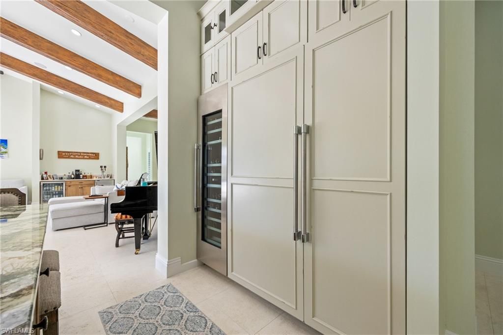 Interior, Piano, Recessed Lighting, Wooden Beams