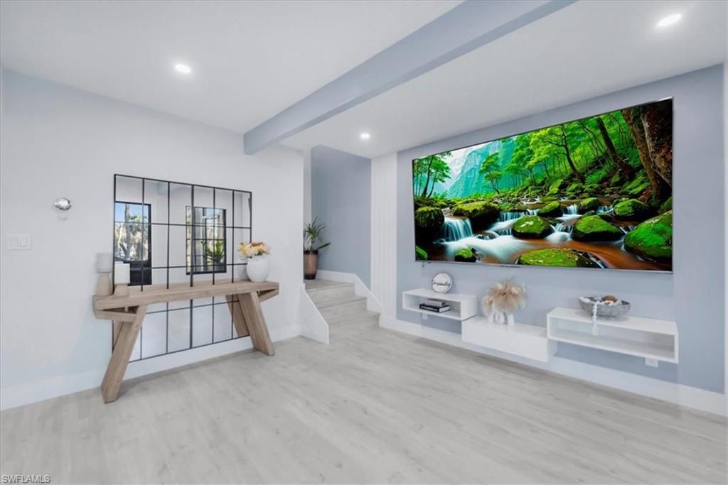 Interior, Recessed Lighting, Wood Texture Flooring