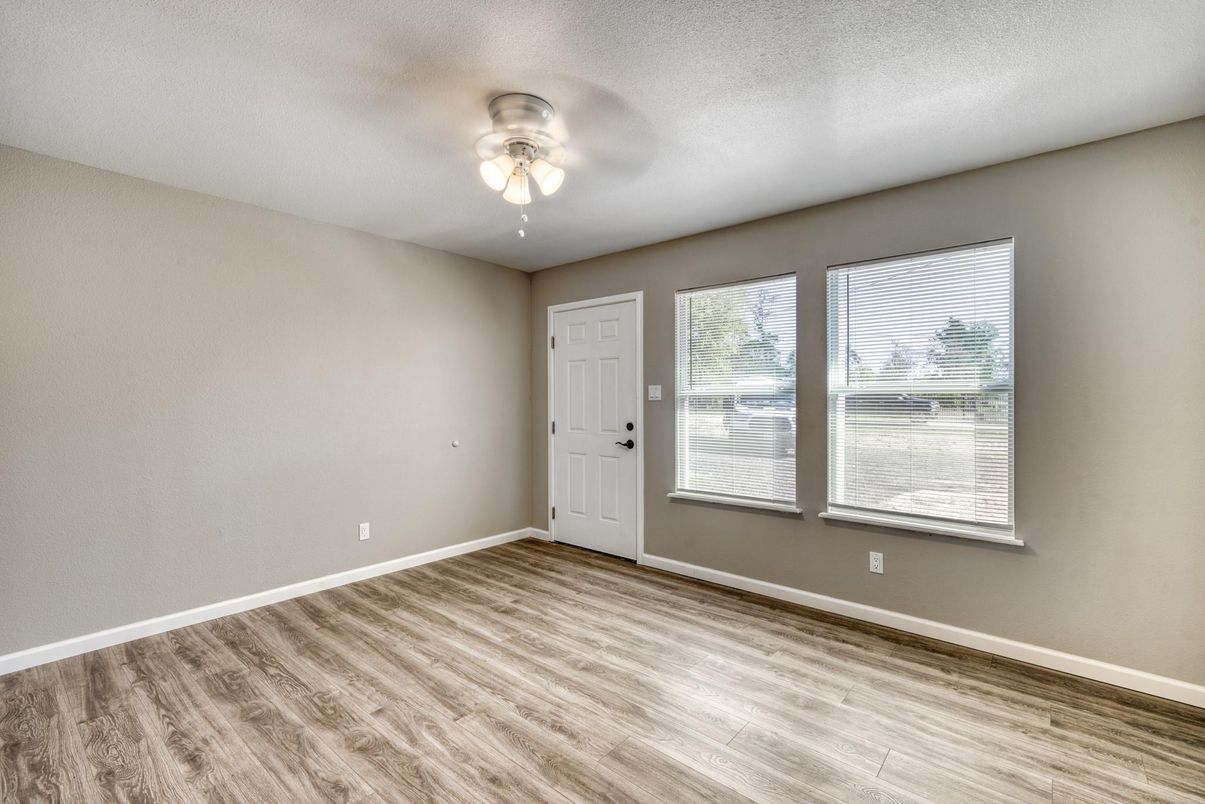 Empty room, Interior, Wood Texture Flooring