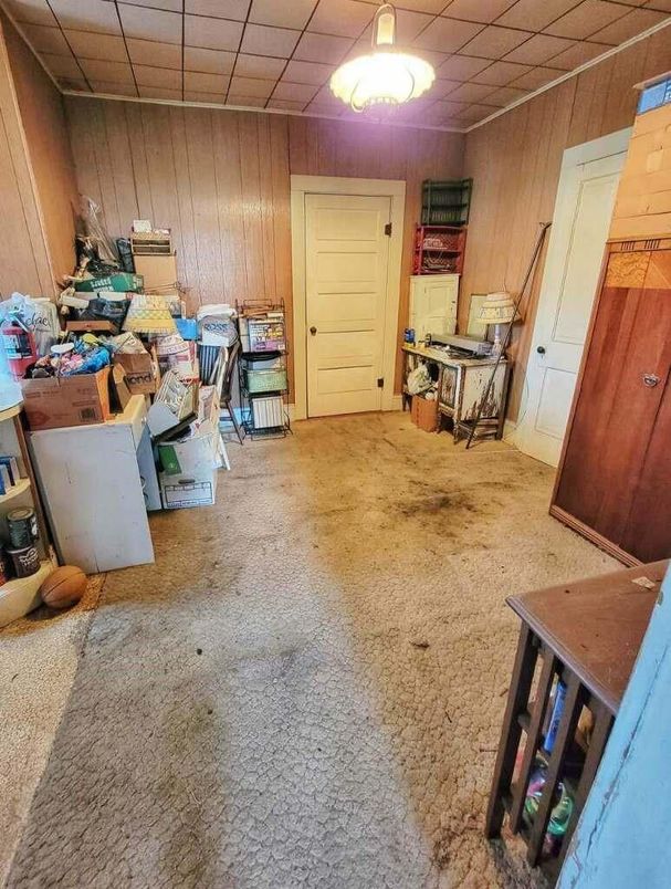 Empty room, Interior, Wooden Walls