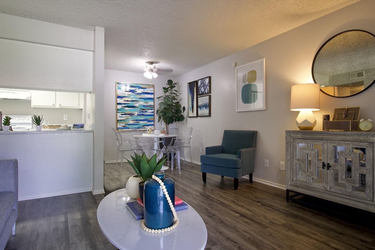Dining room, Interior, Wood Texture Flooring