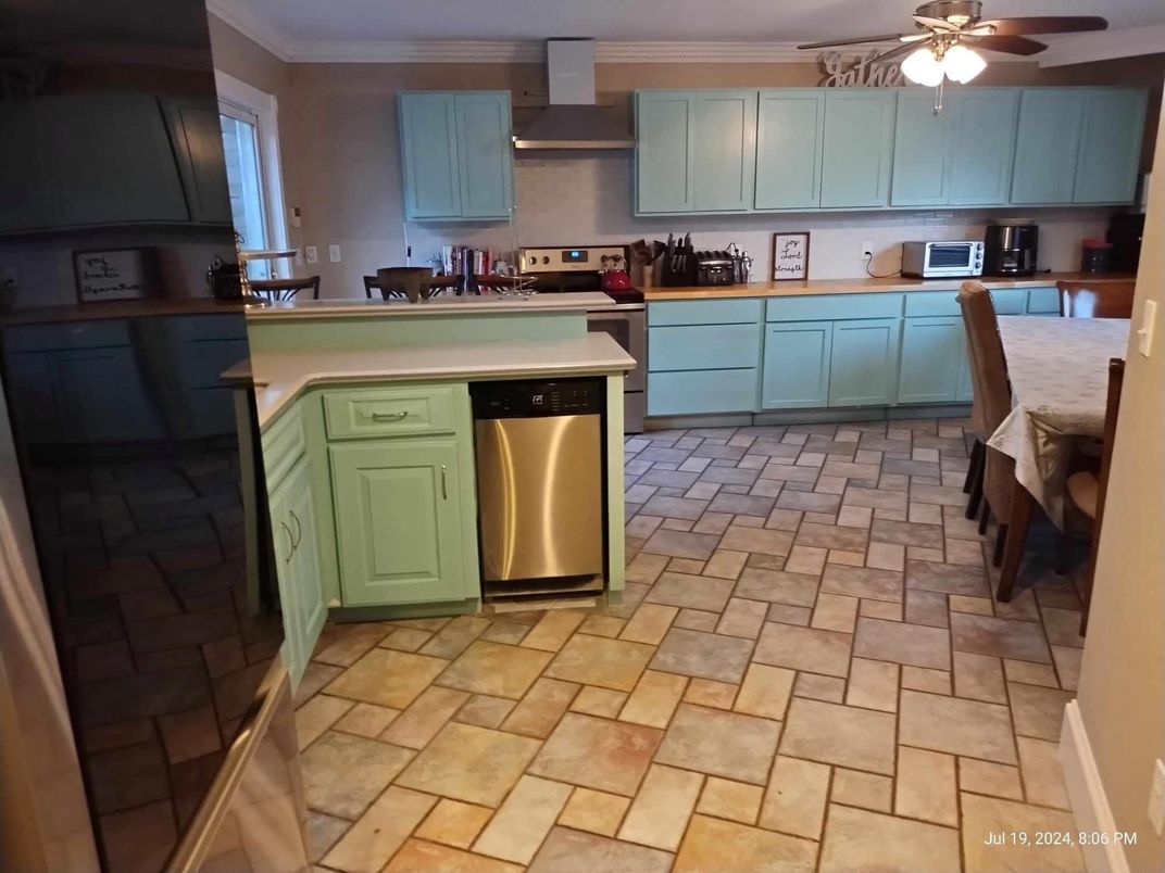 Interior, Kitchen, Stainless Steel Appliances