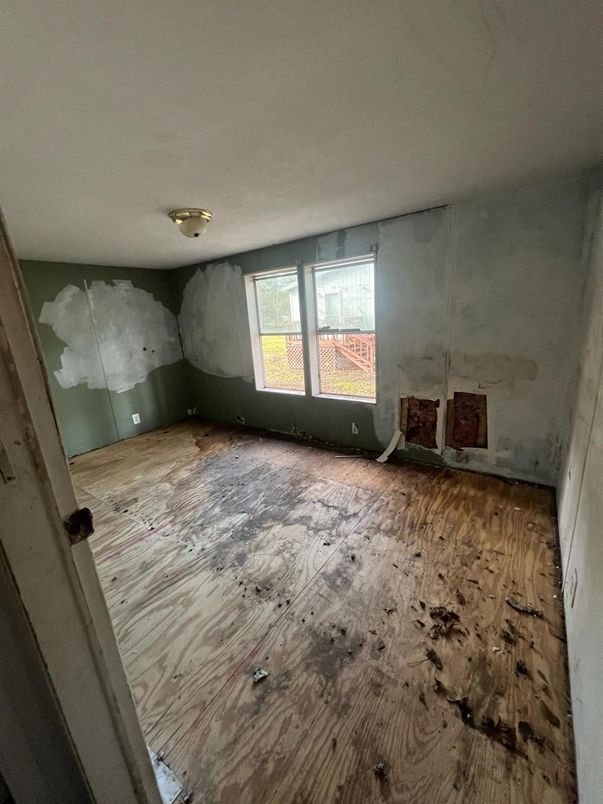 Empty room, Fireplace, Interior, Wood Texture Flooring
