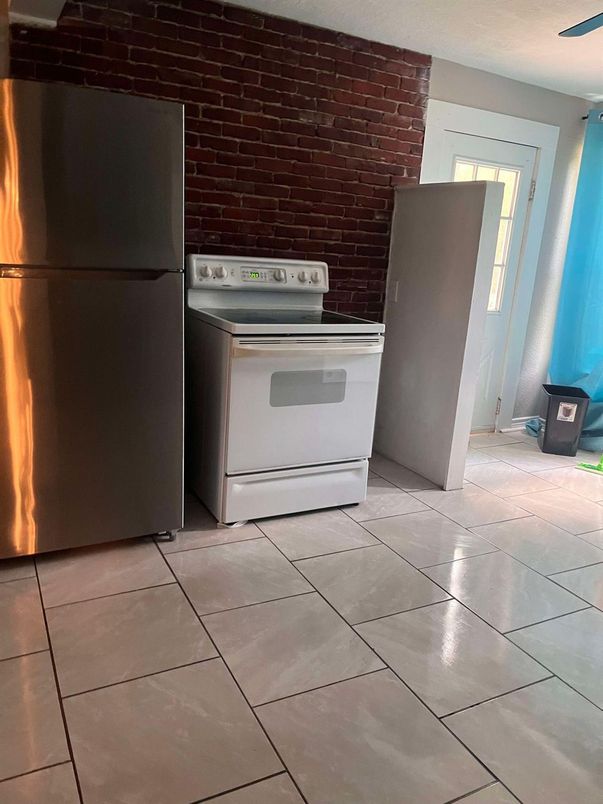 Interior, Kitchen, Stone Walls