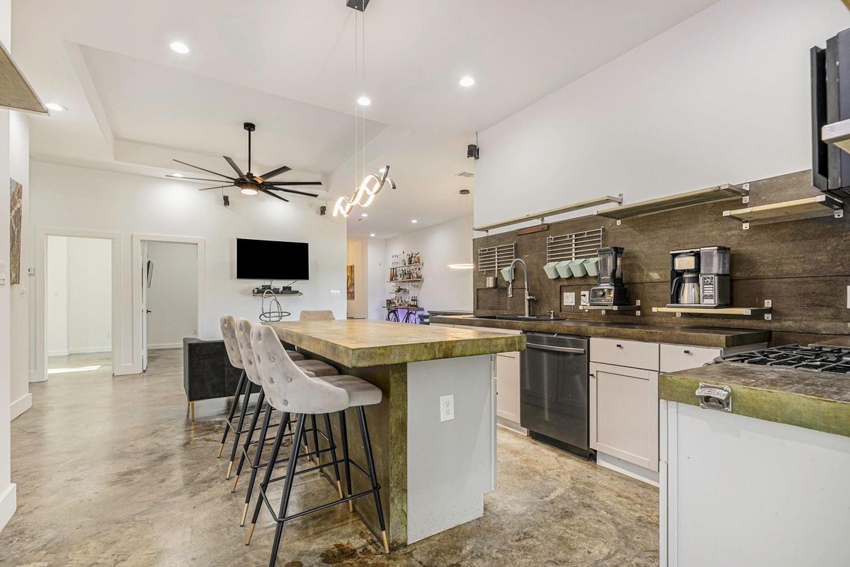 Interior, Kitchen, Pendant Lights, Recessed Lighting