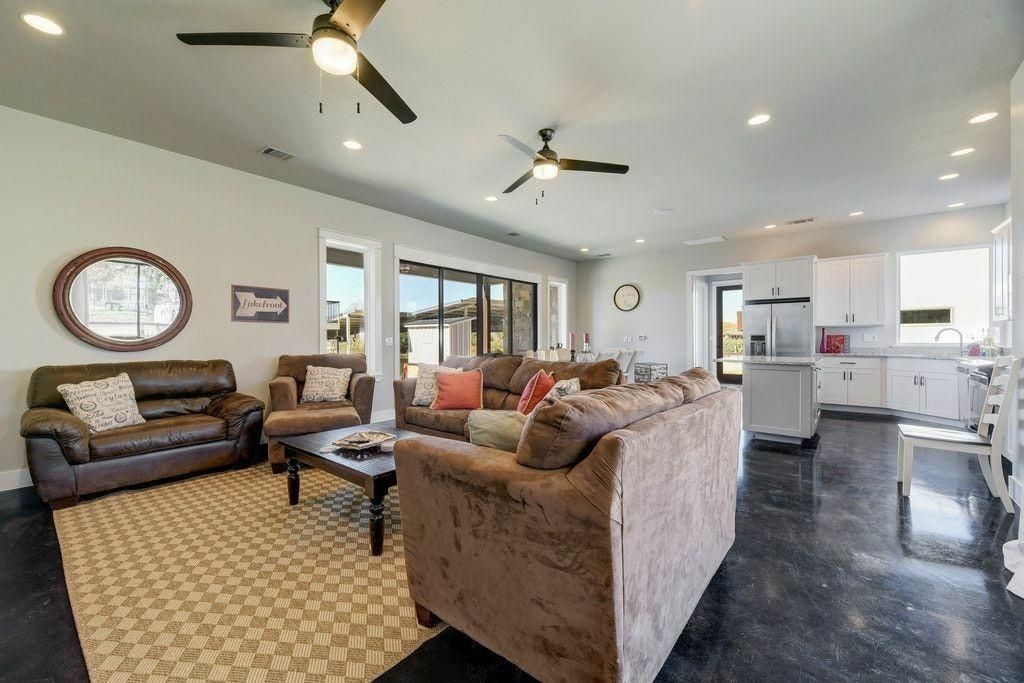 Interior, Kitchen, Living room, Recessed Lighting