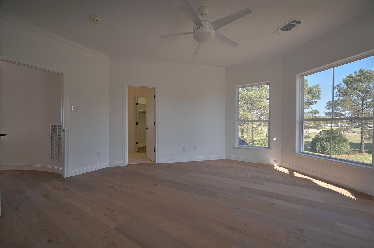 Empty room, Interior, Wood Texture Flooring