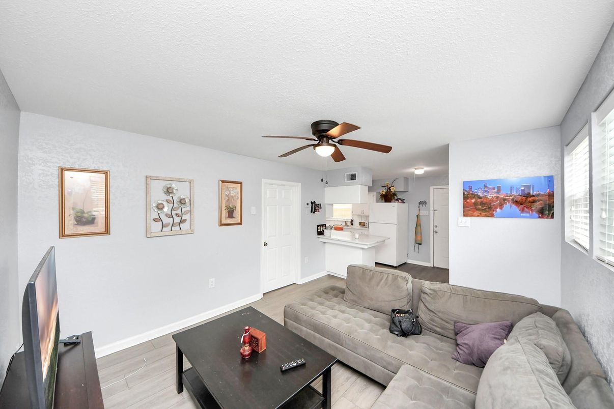 Interior, Kitchen, Living room, Wood Texture Flooring
