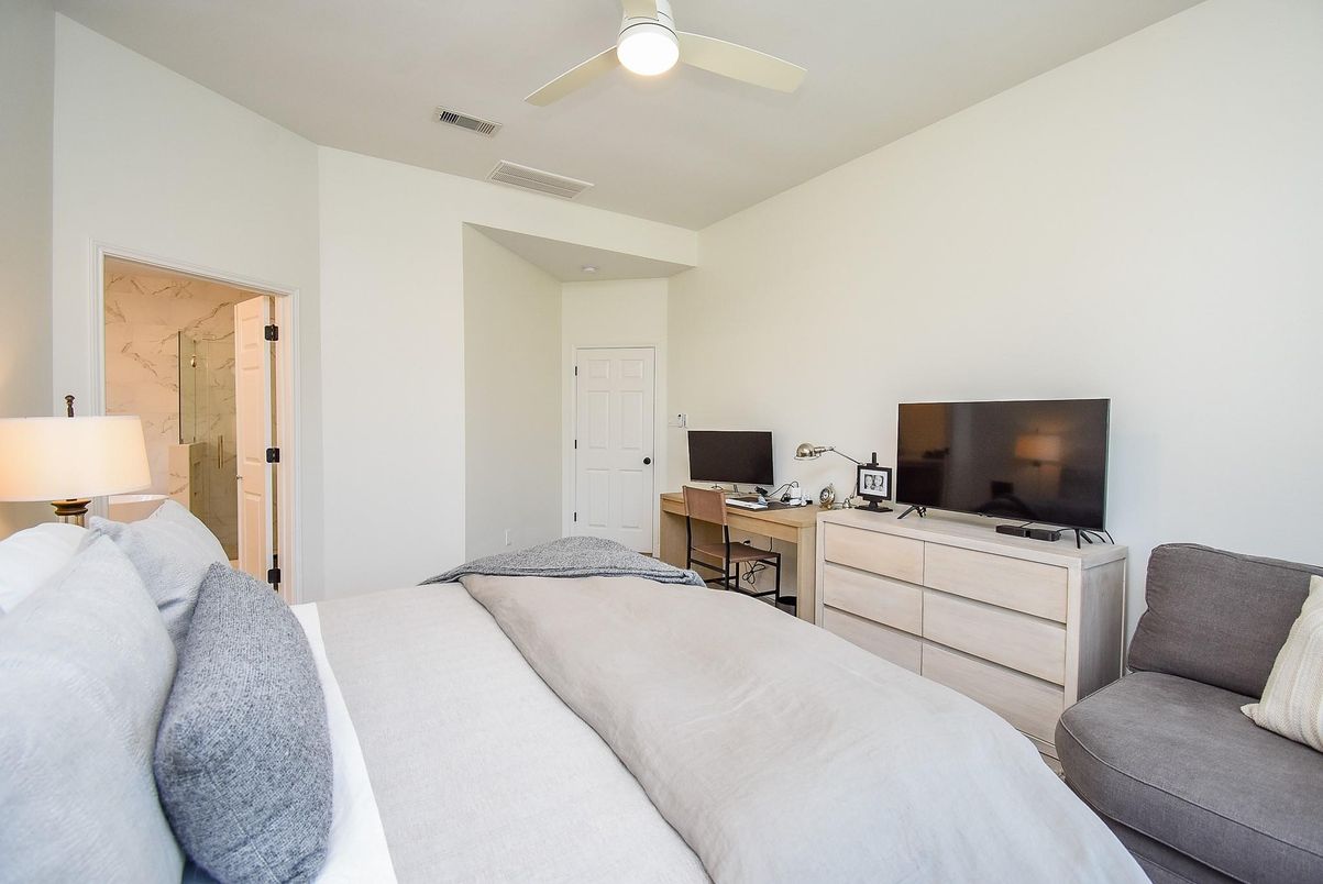 Bedroom, Home Office, Interior