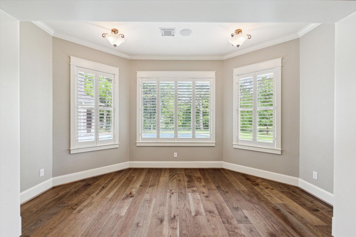 Empty room, Interior, Wood Texture Flooring