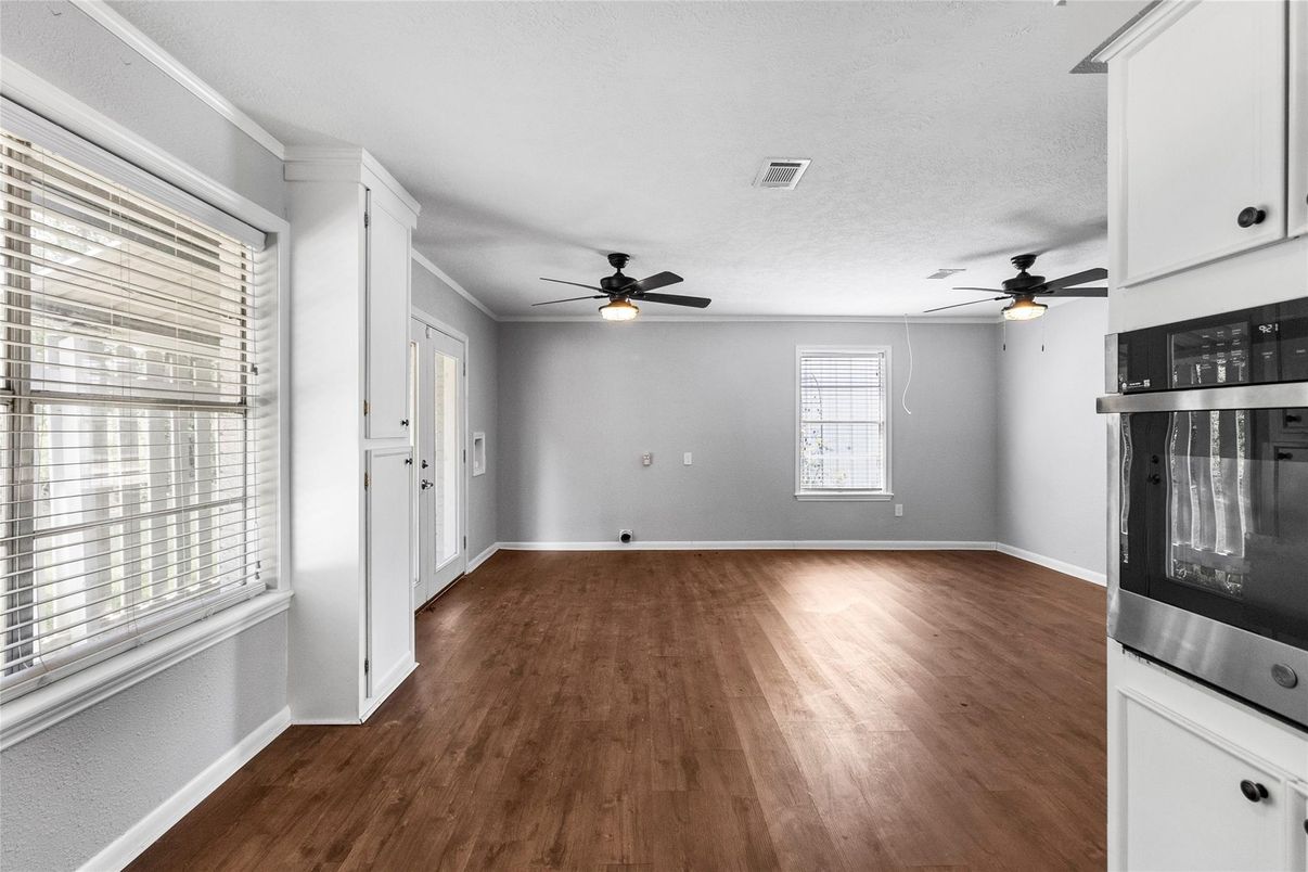 Empty room, Interior, Wood Texture Flooring
