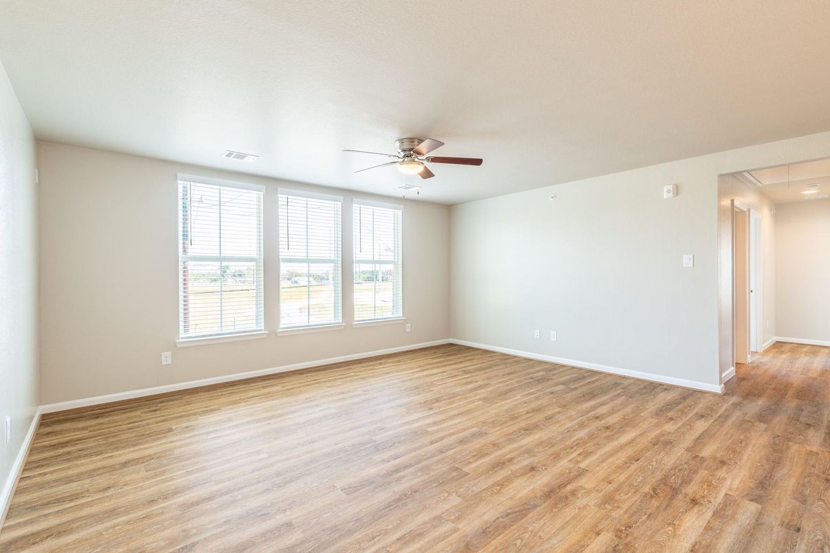 Empty room, Interior, Wood Texture Flooring