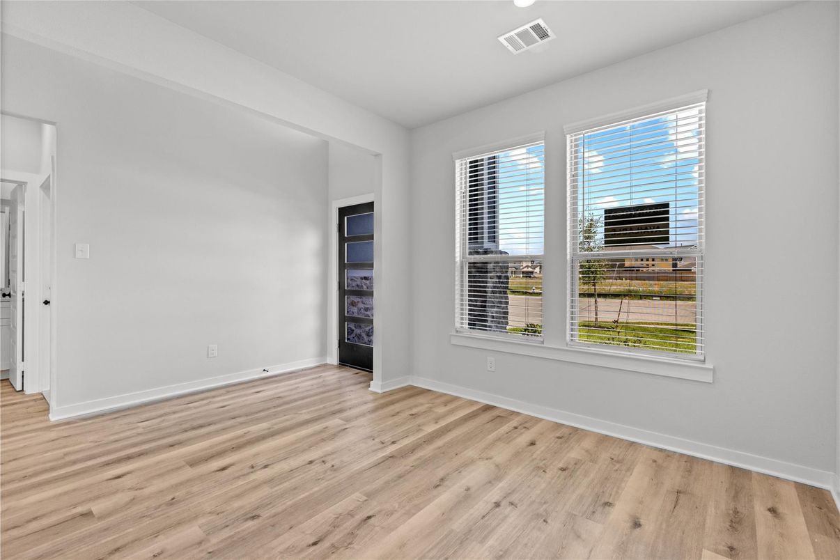 Empty room, Interior, Wood Texture Flooring