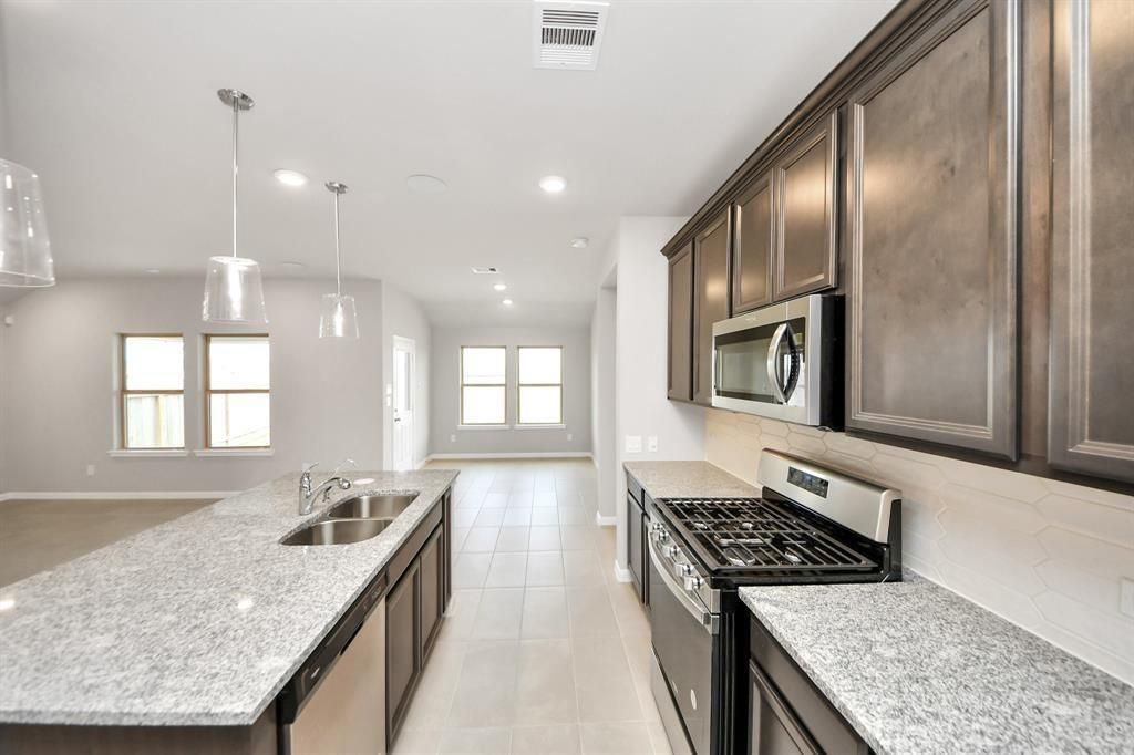 Interior, Kitchen, Pendant Lights, Recessed Lighting