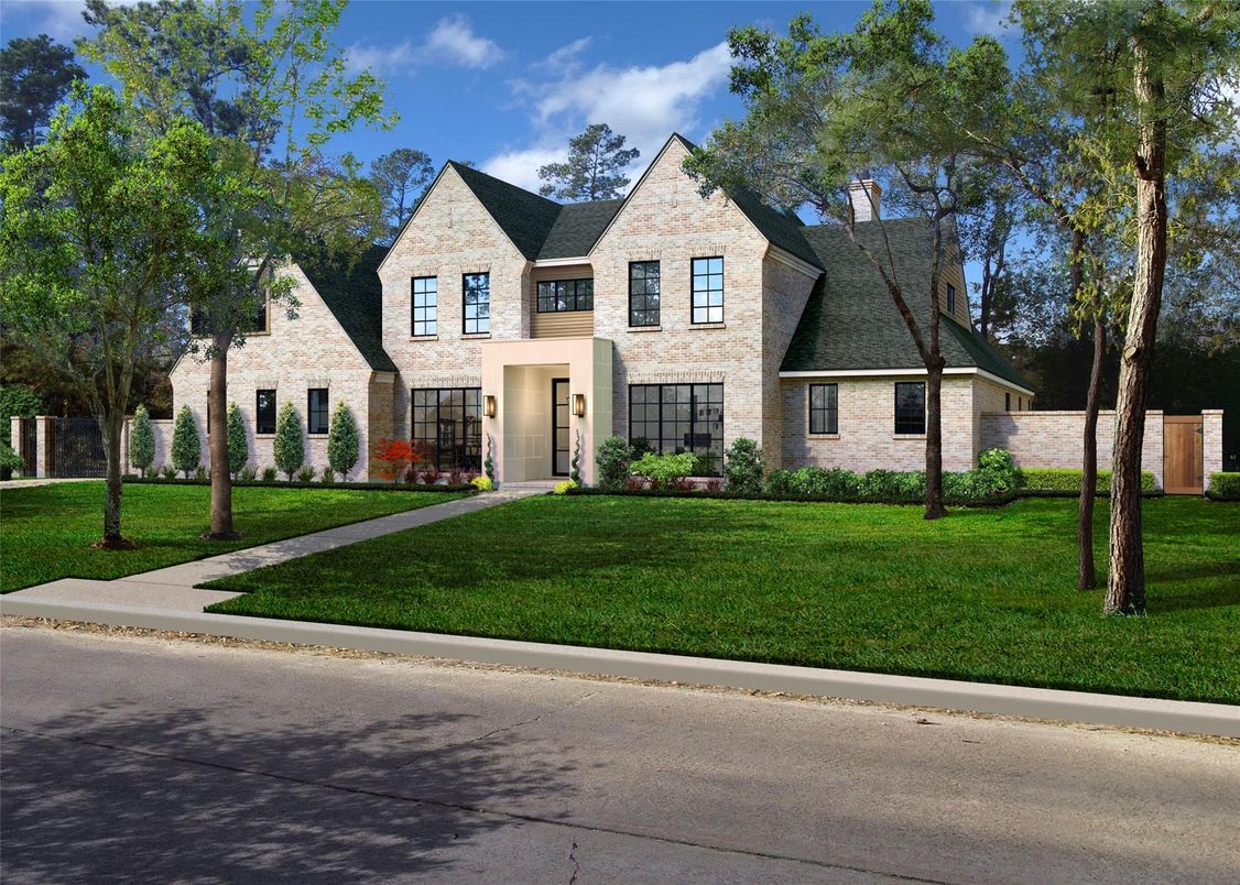 Backyard, Exterior, Facade, French Provincial