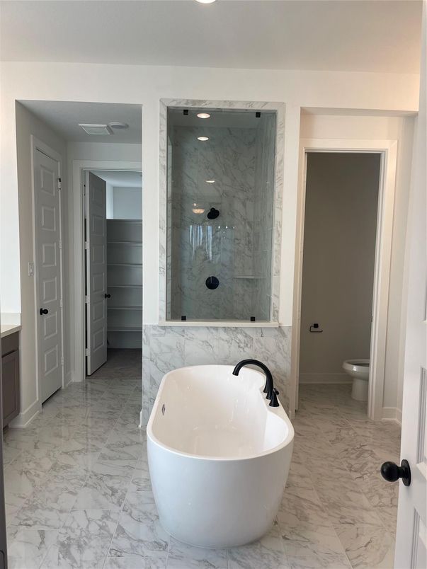Bathroom, Free Standing Baths, Interior, Marble, Marble Walls