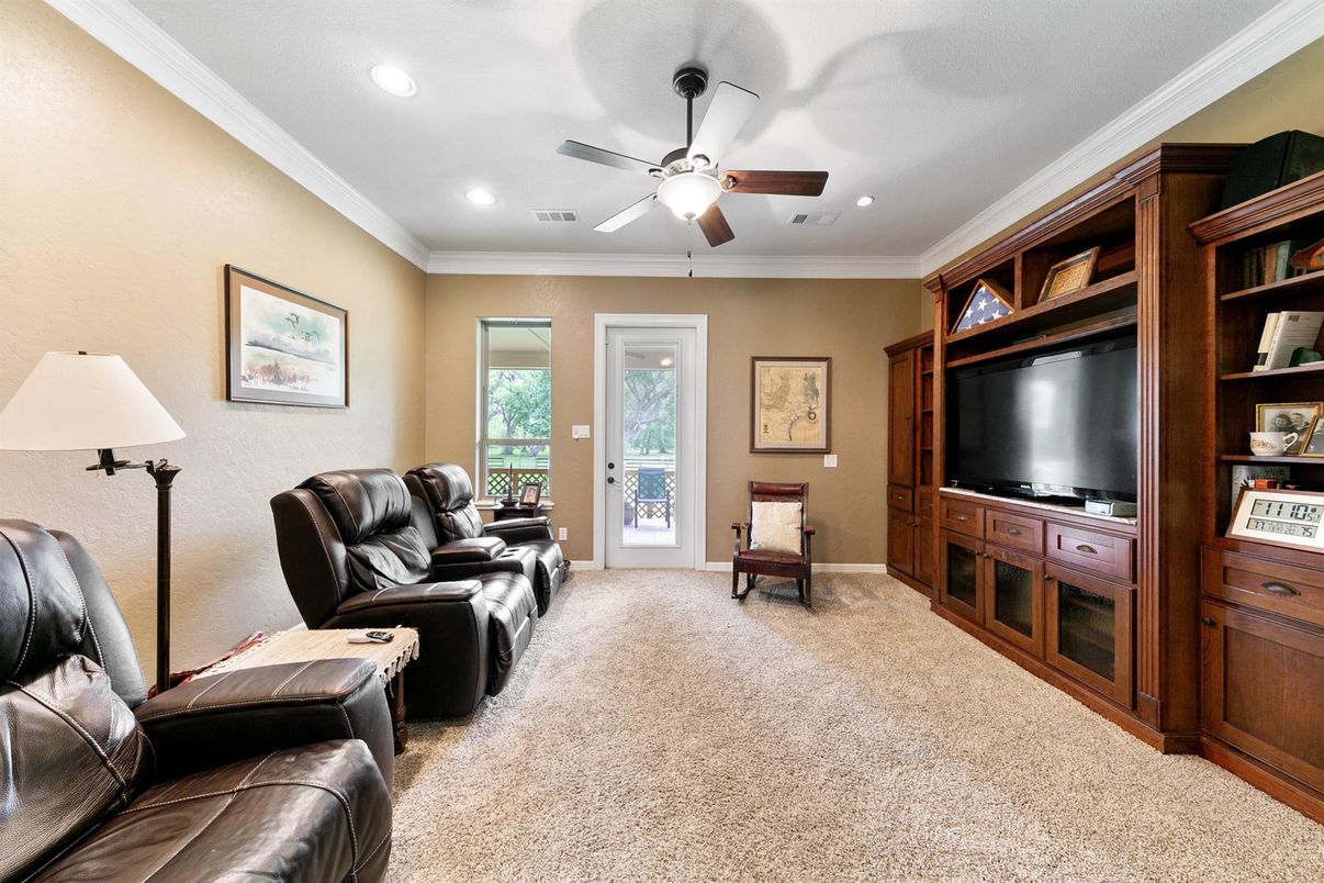 Home Theatre Room, Interior, Living room, Recessed Lighting