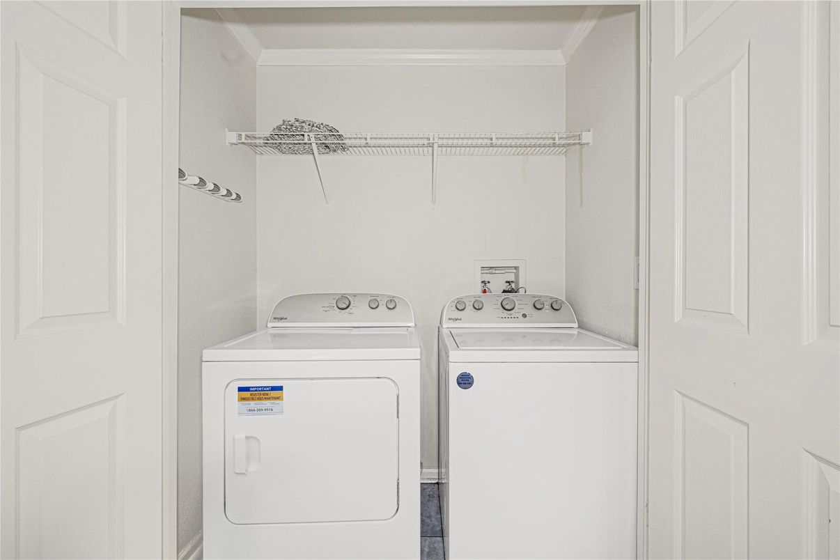 Interior, Utility Closets, Washer