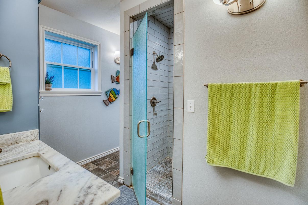 Bathroom, Glass Shower, Interior
