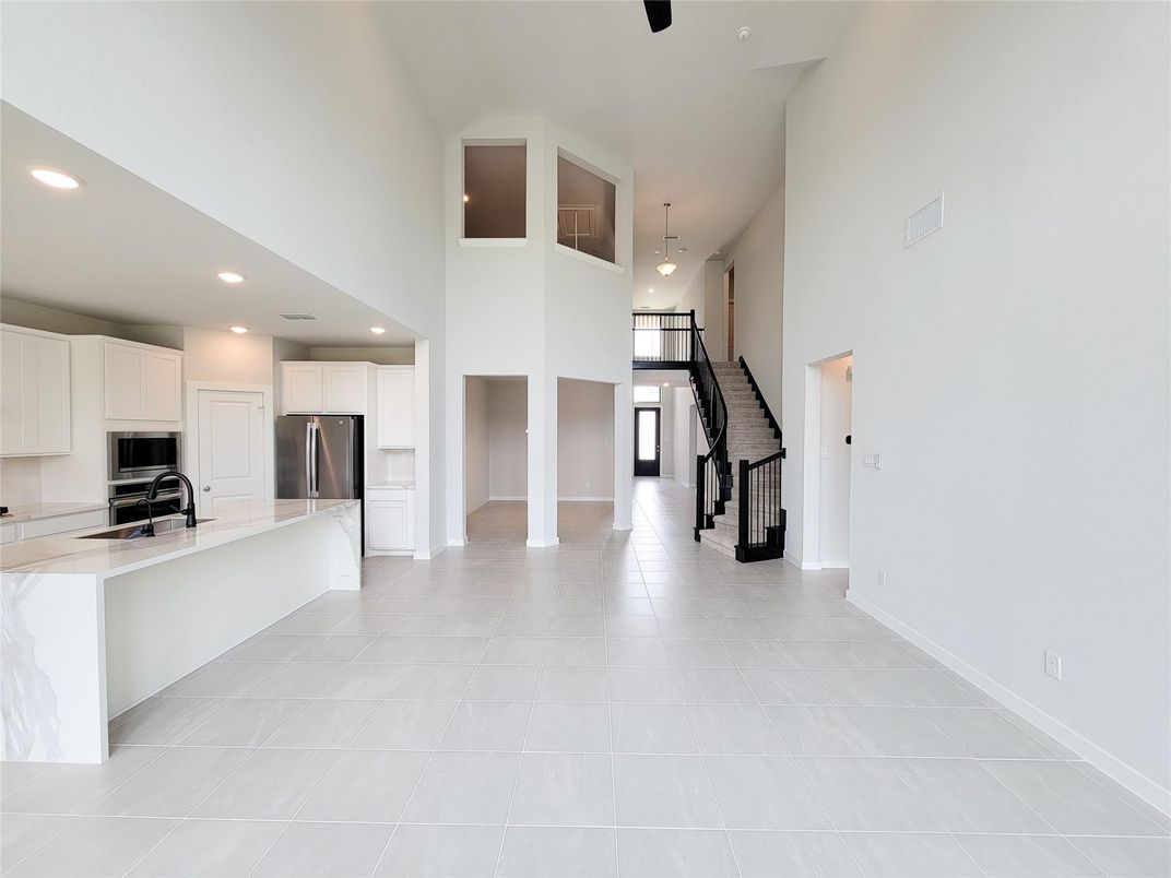 Interior, Kitchen, Pendant Lights, Recessed Lighting