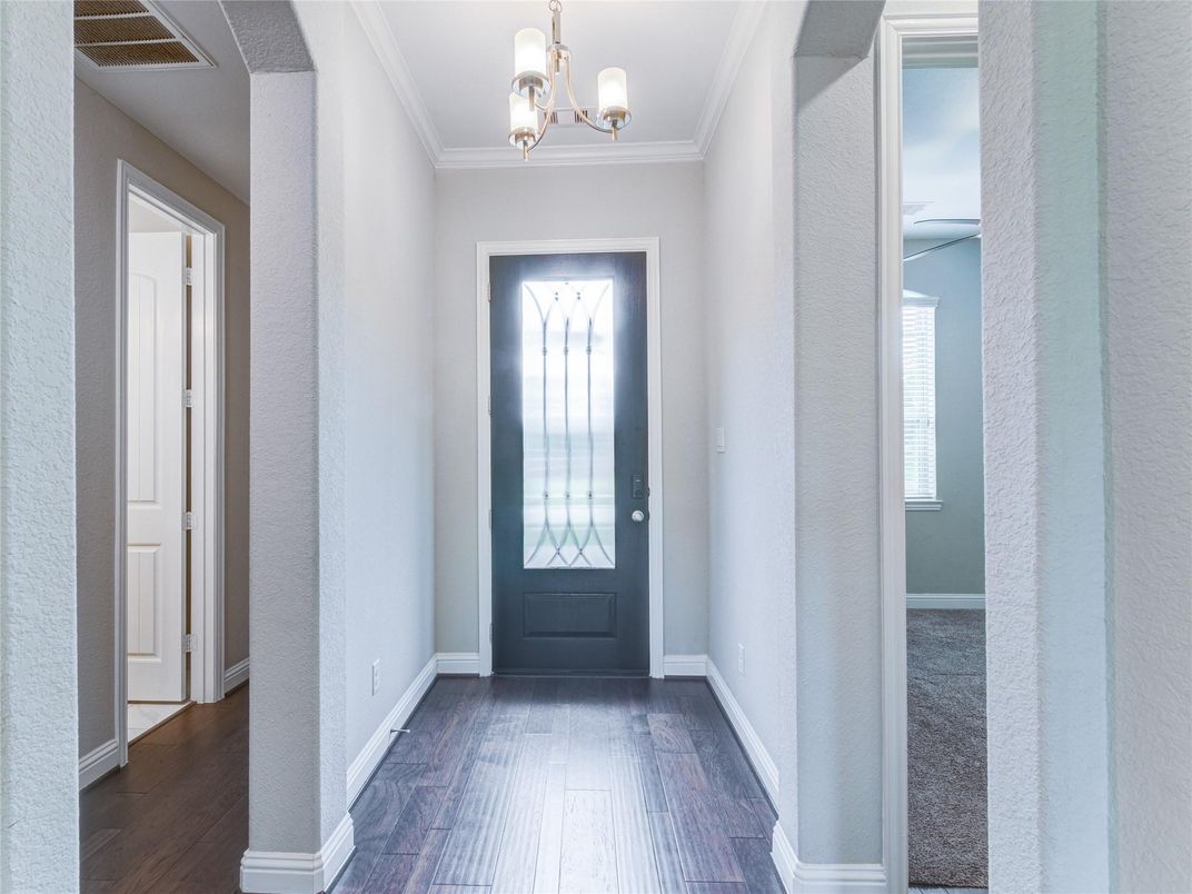 Chandelier, Interior, Wood Texture Flooring