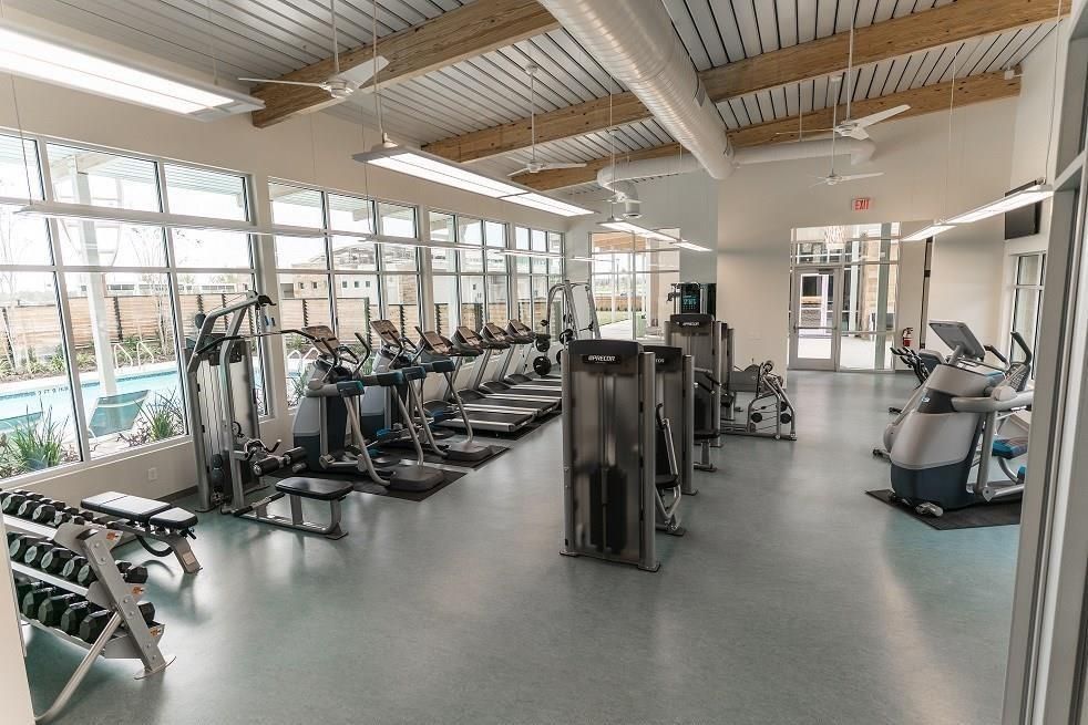 Fitness Equipment, Gym, Interior