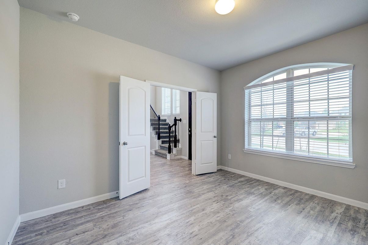 Empty room, Interior, Wood Texture Flooring