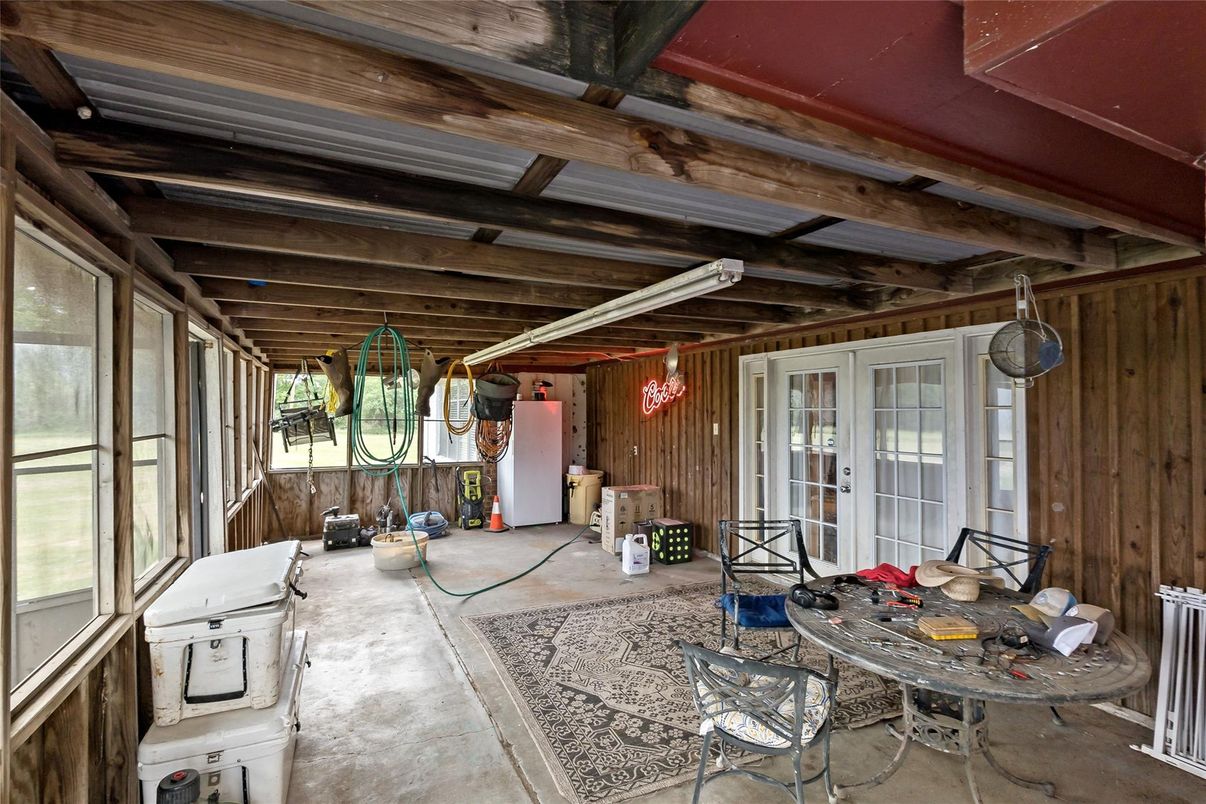 Interior, Wooden Beams, Wooden Walls
