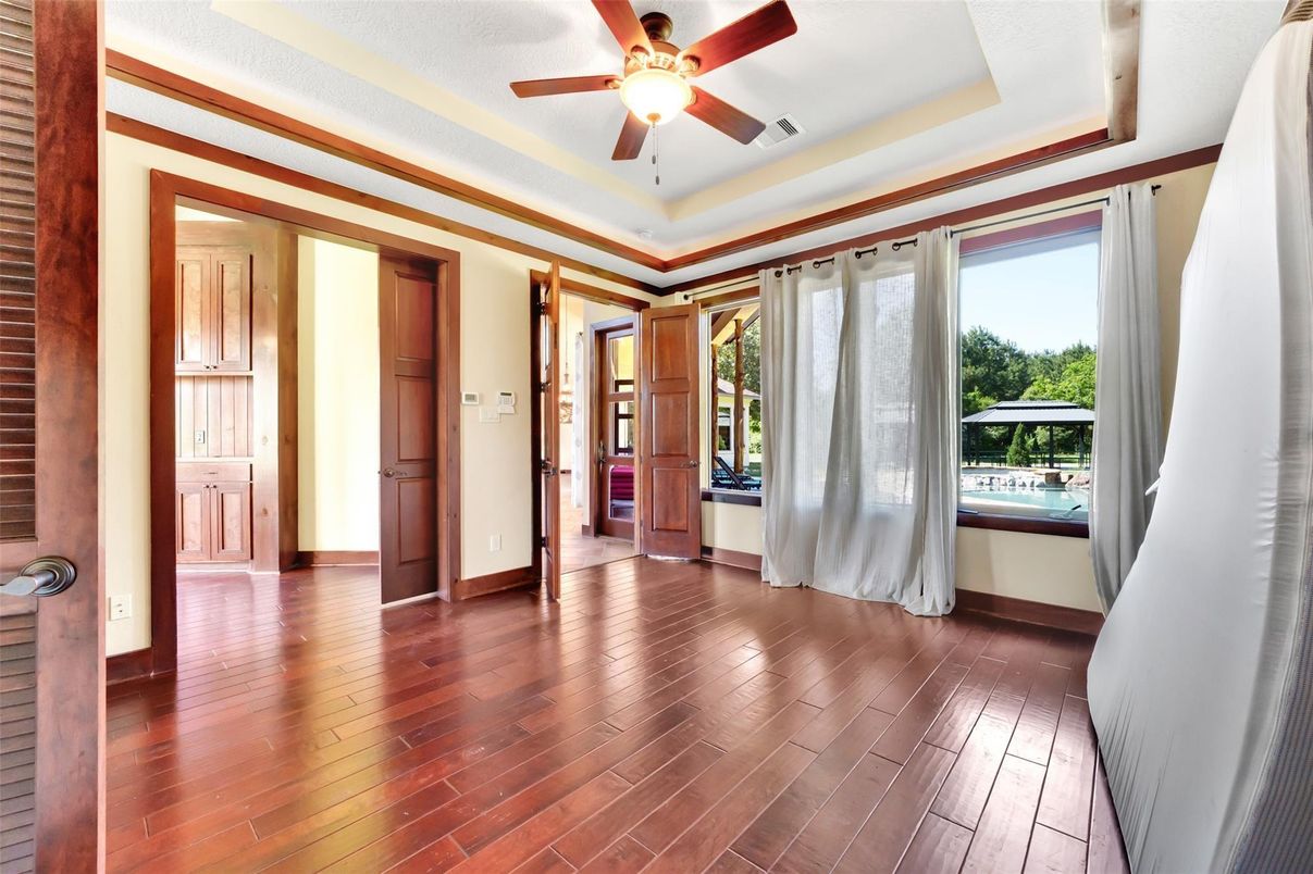 Empty room, Interior, Wood Texture Flooring