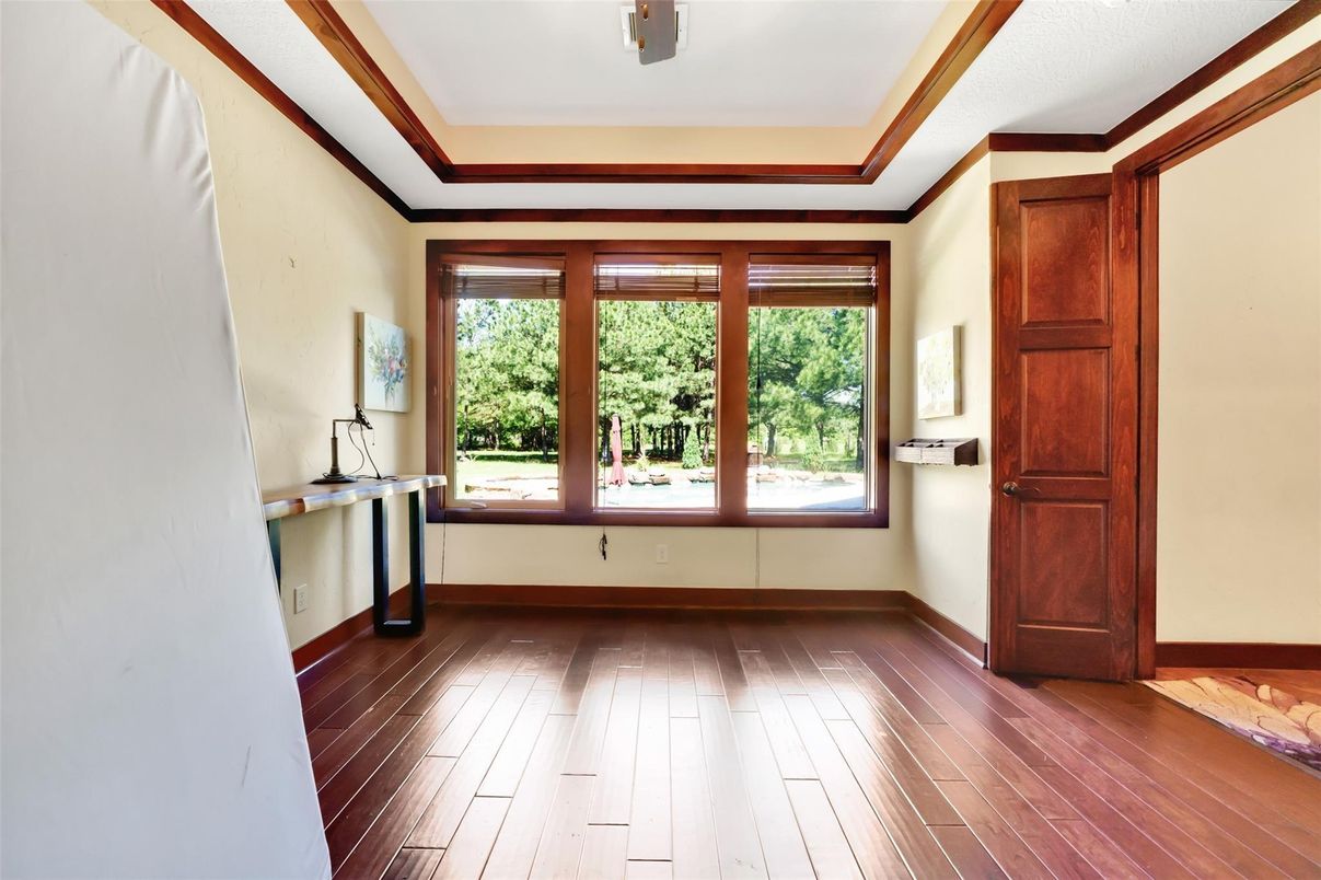 Empty room, Interior, Wood Texture Flooring