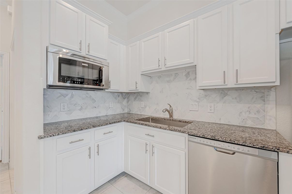 Interior, Kitchen, Marble Walls