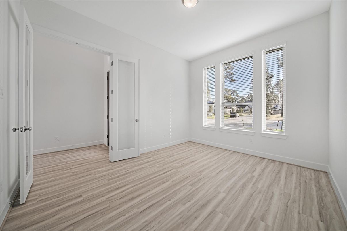 Empty room, Interior, Wood Texture Flooring