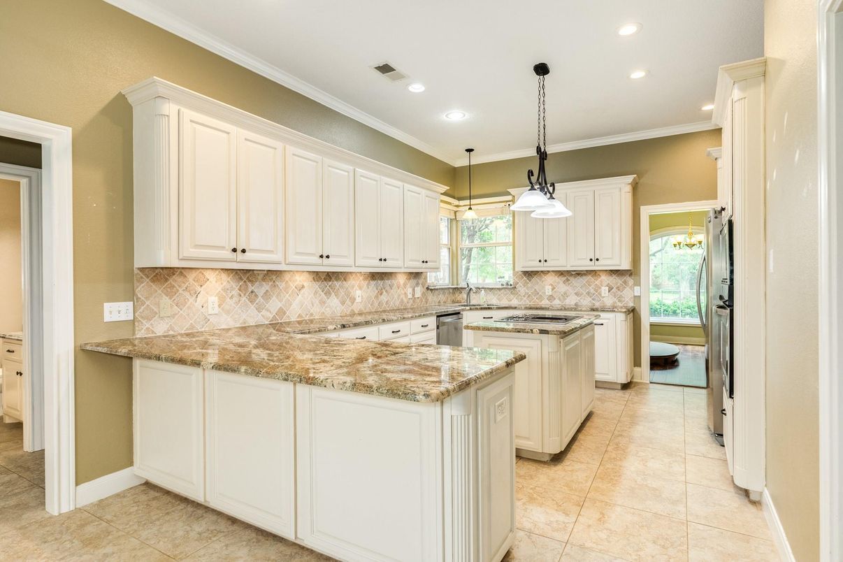 Interior, Kitchen, Pendant Lights, Recessed Lighting