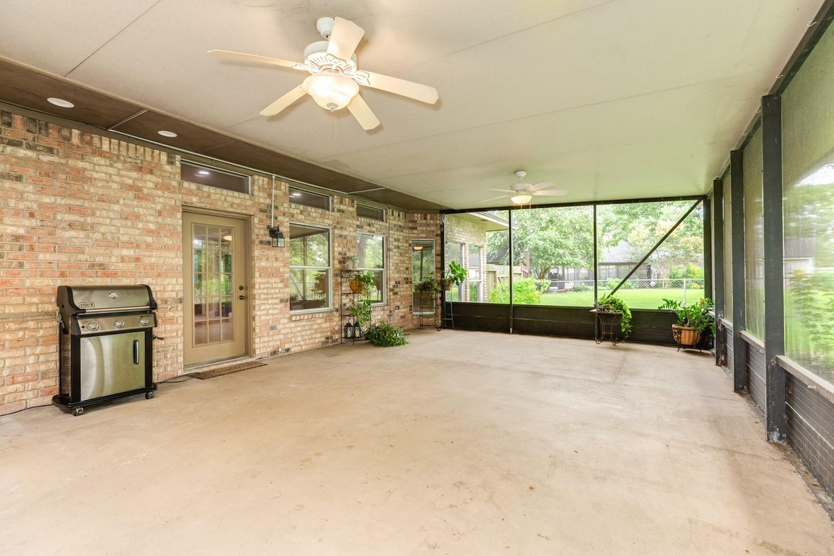 Interior, Stone Walls, Sun Room